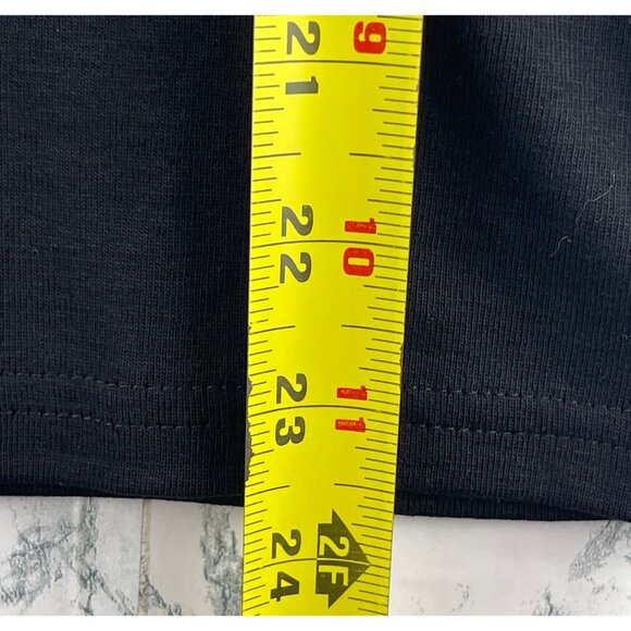 Style & Co. Womens Small Scallop Lace Trim Tank Top Deep Black - Picture 4 of 9